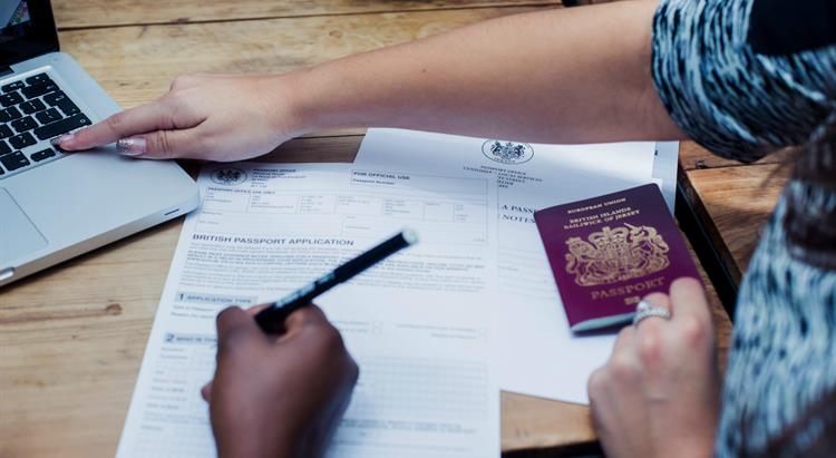 British passport application