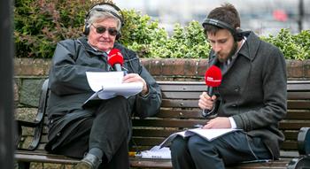 2 BBC radio reporters
