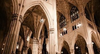 Photo of inside of cathedral 