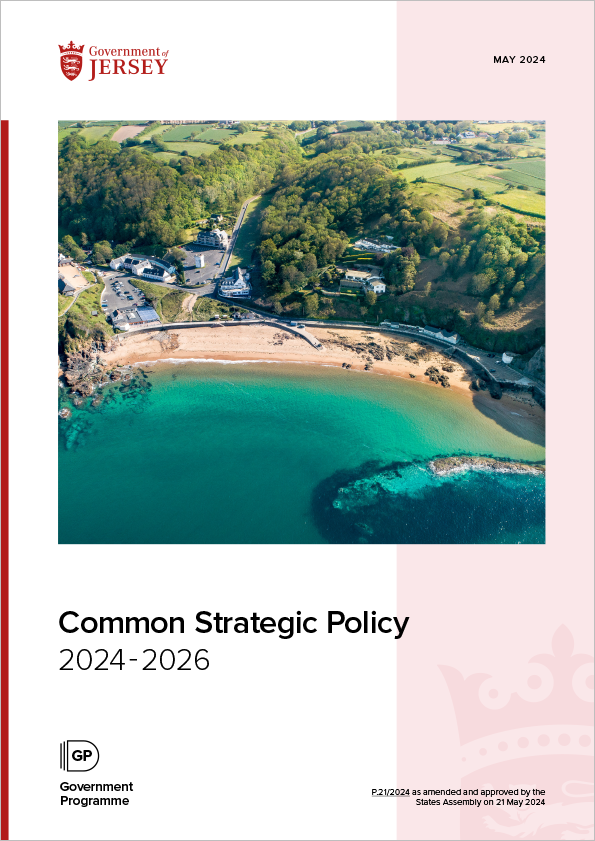 Cover for the Proposed Common Strategic Policy 2024 to 2026