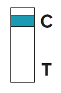 Covid lateral flow negative test result