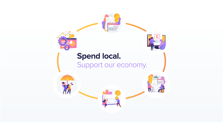 Spend local. Support our economy.