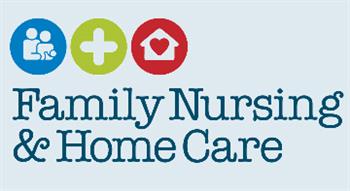 Family nursing and home care logo