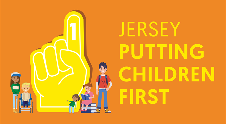 The 'putting children first' logo 