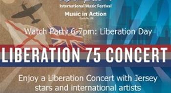 Liberation 75 concert post
