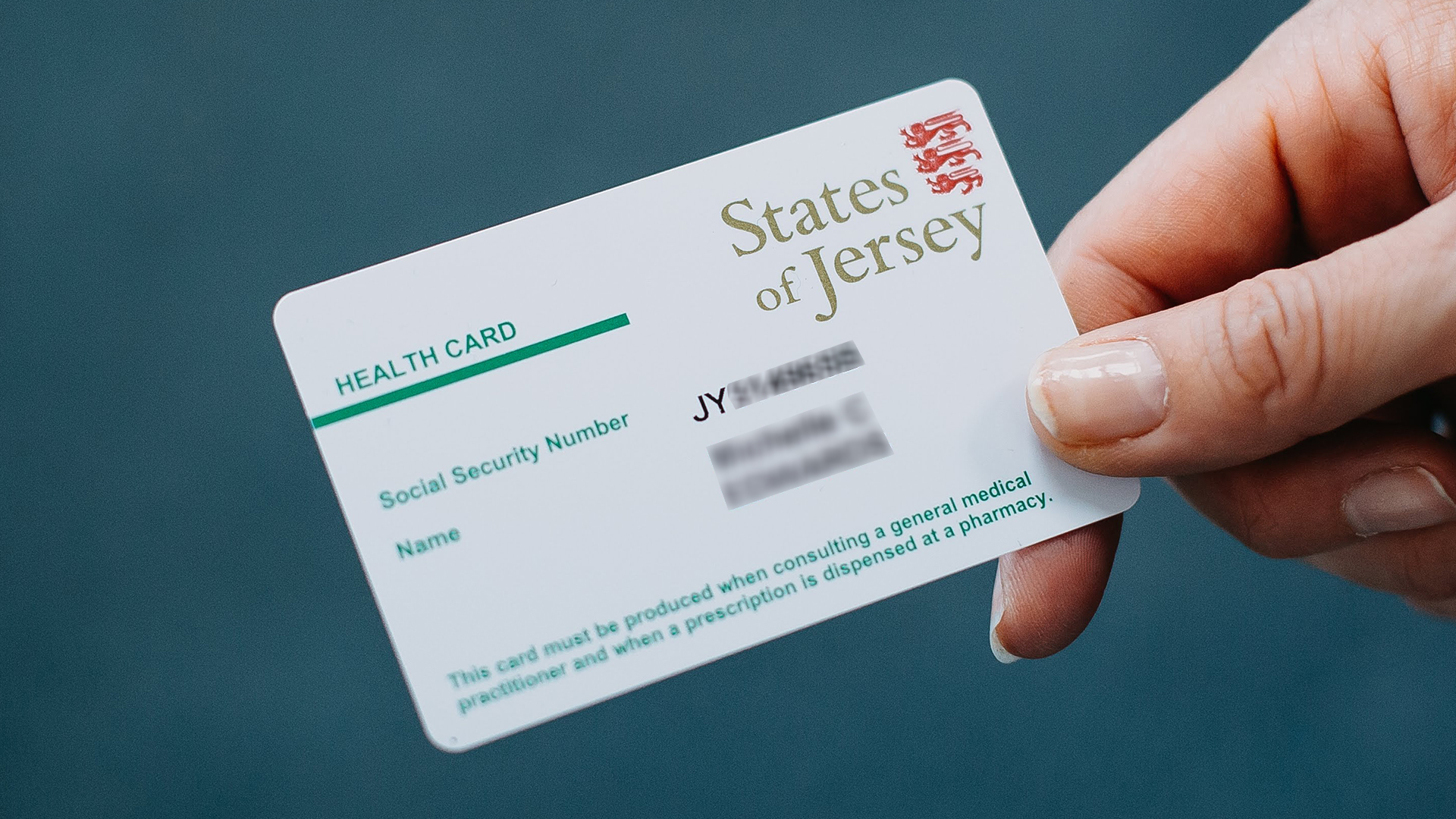 Jersey health care card