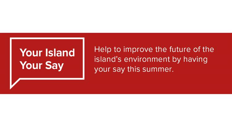 Your Island Your Say logo