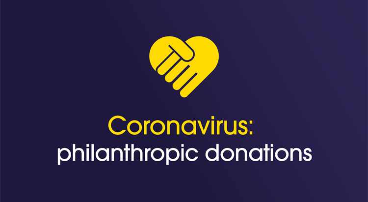 Coronavirus: Philanthropic Donations