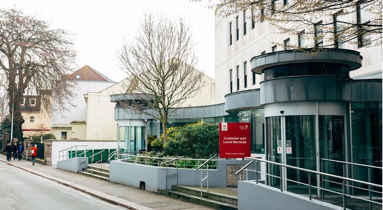 The exterior of the Customer and Local Services Building