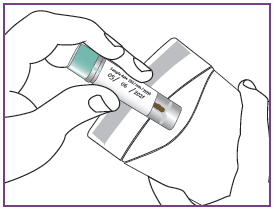 How to complete a FIT test step 5