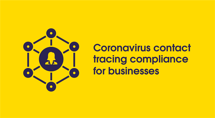 Coronavirus contact tracing compliance for business