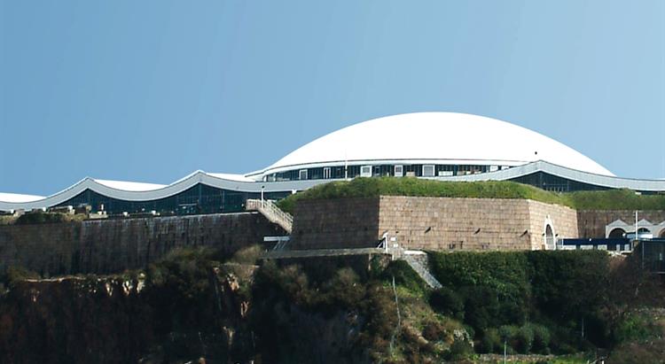 The dome of Fort Regent