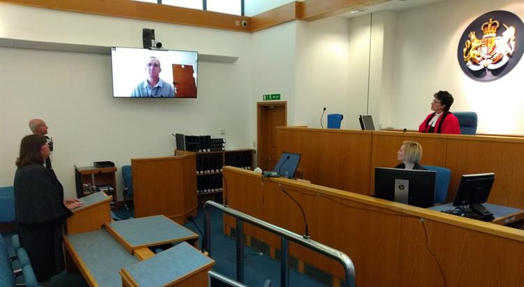 Inside Magistrate's Courtroom